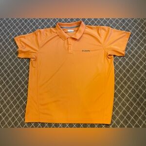 Columbia Men's Vibrant Orange Polo